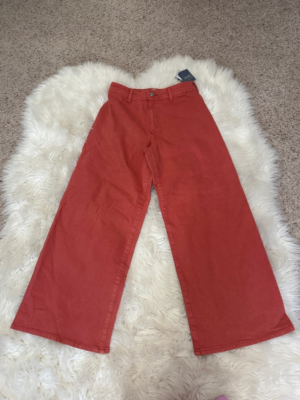 NWT Universal Thread sailor Red High-Rise Wide Leg Jeans